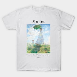 Claude Monet Parasol T-Shirt